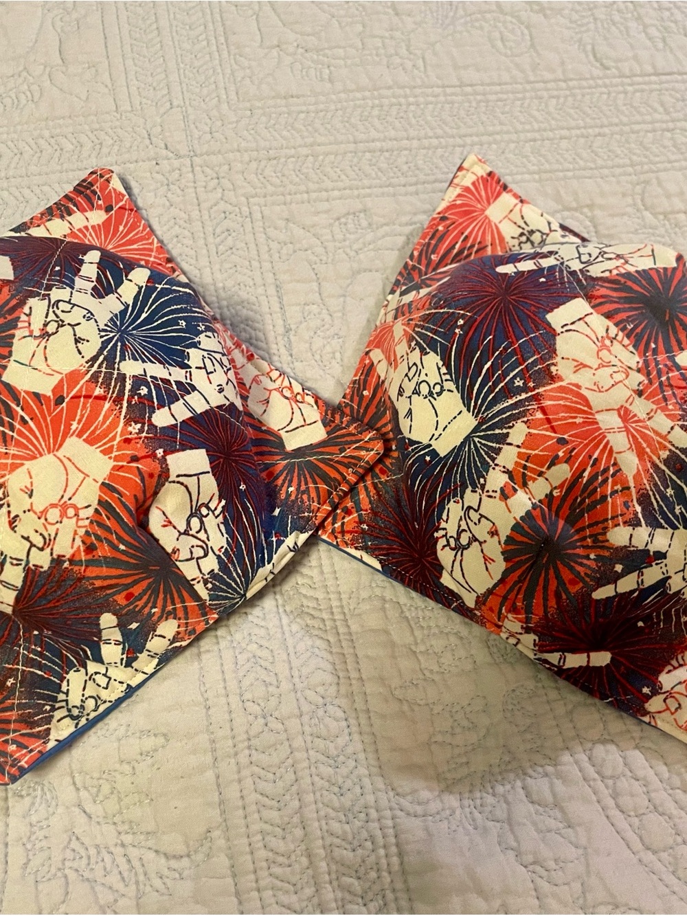 Microwave bowl mitts